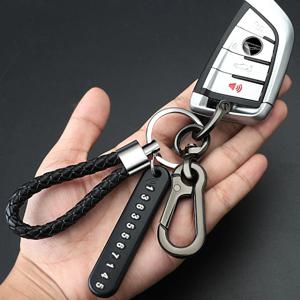 전화번호 자동차 열쇠고리 분실방지 키홀더
