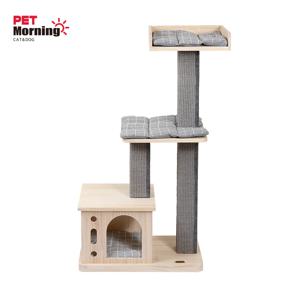 사각기둥 원목 캣타워 PMC-6515