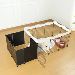 반려동물 DIY 화장실 분리 울타리 14p + 안전문 2p 세트
