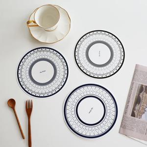 인덕션 매트 패드 실리콘 보호 냄비받침 라운드