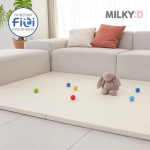 항균 네이트리 2단 유아폴더매트/층간소음 놀이방매트 1개_3size 4colors