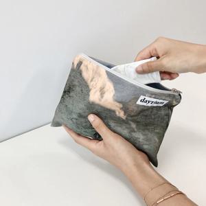 지퍼 파우치 L /웨이버그린