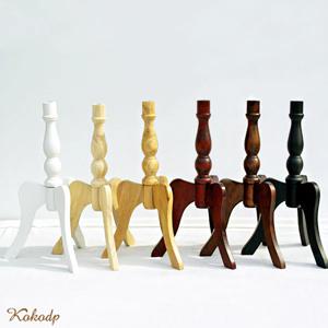 캔디 삼각 원목 마네킹 발판 옷가게 집기류 인테리어 소품 나무 우드 목재 마네킨 다리