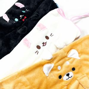 무릎담요 동물 캐릭터 극세사 블랭킷 담요 이불 학생 겨울 인형 고양이 강아지