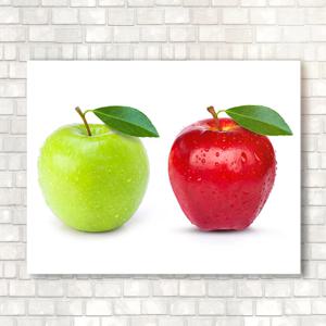 풍수 no5_ 청사과홍사과_A 그림 캔버스액자 금전운 결실을 주는 인테리어액자