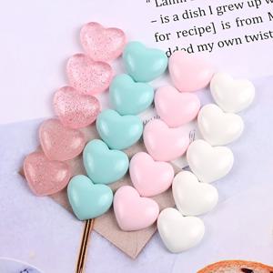 입체 하트 캔디 팬던트 레진 악세사리 공예 아트