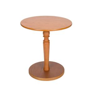 우아한 심플 엔틱 원목 원형 카페테이블(60cm 3색) 업소 티 2인 식탁 음식점