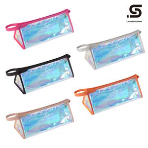 홀로그램 다용도 멀티 파우치 여행용 소품 정리 수납 가방 세면백