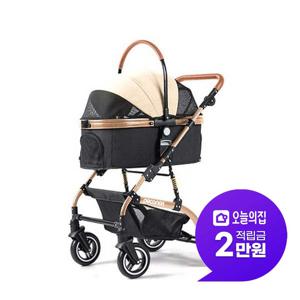 [렌탈] 프리미엄 유모차 워니 브라운 PECA1045(브라운)