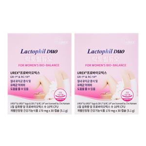 여성 질유산균 (60정/ 2개월분)UREX 프로바이오틱스 개별인정형 건강기능식품