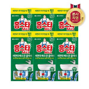 홈스타 맥스 세면대 배수관 클리너 x 6개