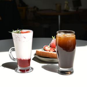 3+3 감성 가득 홈카페 유리 머그/커피잔/맥주잔 모음전