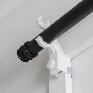 무타공 안뚫어고리 커튼봉 전용 브라켓형 못없이 설치형 (3개)