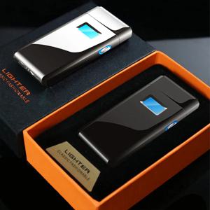 KC인증 2023년형 숫자카운터 표시 전자라이터 USB 충전 고급라이터 5종