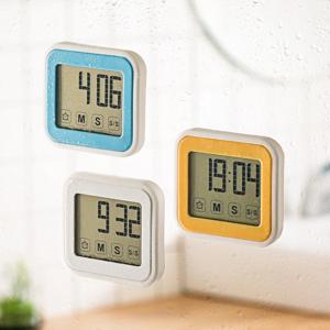 디지털 욕실 흡착 타이머 방수시계