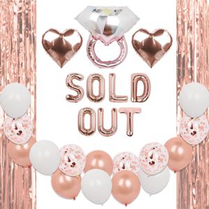 SOLD OUT 솔드아웃 브라이덜샤워 풍선