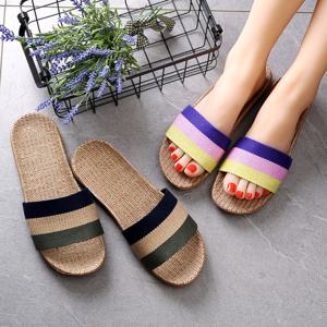 삼선 마 린넨 거실화 실내화 슬리퍼 5color 남성용 여성용 SLP-03