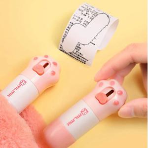 택배 운송장 개인정보 송장 지우개 3type-고양이발 10ml