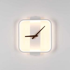 LED 레이니 시계 사각 벽등 8W 3000k