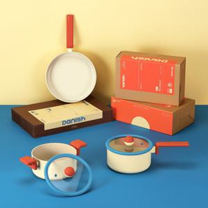 대니쉬 IH 인덕션 3종세트(18편수+18양수+24프라이팬)