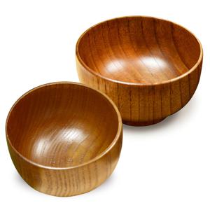 BUCK703 감성캠핑 우드식기 밥공기 국공기 2P SET