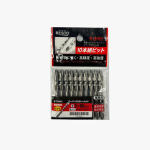 토션비트 2x65mm 10개입 전동 드릴 십자 비트 드라이버