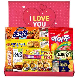 유치원 어린이집 학교 과자 간식 알러뷰 선물 세트 (심플)