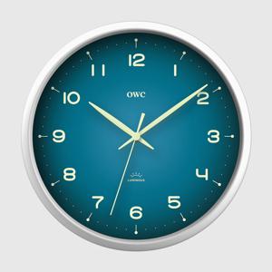OWC 플래닛 야광 벽걸이 벽시계 아이방꾸미기 OWA-1013LW