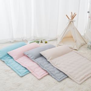 시원한 인견 강아지 베개방석