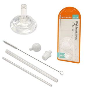 추달린 리필 빨대꼭지 세트 더블하트 그로미미 호환