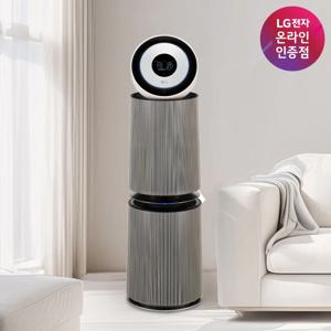 카드가 118만원대 LG 퓨리케어 오브제컬렉션 공기청정기 AS334NS4C UV팬살균