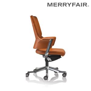 델피 천연소가죽 중간등받이