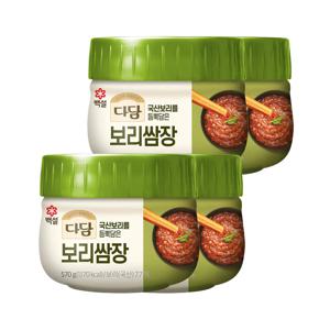 다담 보리쌈장 570g*4개