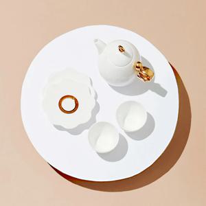 포장/백화점쇼핑백 본차이나 지오메트리카 (골드) 다기 6p세트