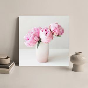 플라워 하우스 모란꽃, 해바라기 인테리어 액자 포스터 42종 / 03 Peony vase