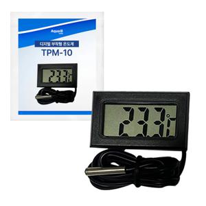 수족관 디지털 부착형 온도계 TPM-10