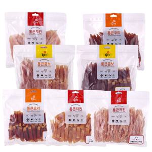 수제 통큰치킨 오리 비프 600g 강아지간식