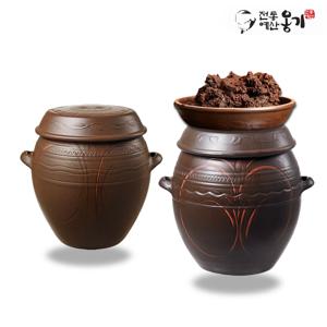 장담그기 항아리 2개 세트 /된장 고추장