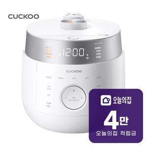 [렌탈] 트윈프레셔 저당밥솥 10인용 화이트 CRP-LHLR1010FW