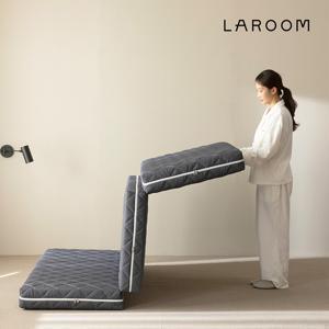 누울 3단 접이식 바닥 매트리스 토퍼 (6cm) MS/SS/Q