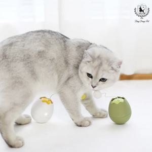 반려동물 고양이 자동장난감 계란오뚝이 3colors