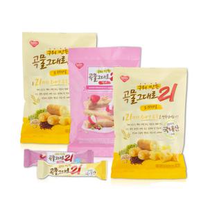 구원만든 곡물그대로21 2종(오리지널/딸기) 3봉 묶음구성