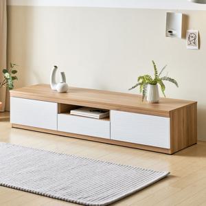 레더 안방 tv다이 선반 서랍장 장식장 낮은 거실장 1500