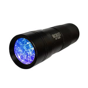 UV 12LED 블랙라이트 자외선 UV램프 형광물질 위폐감별 물감놀이 UV후레쉬