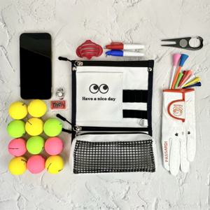 멀티 골프공 파우치 가방 카트 걸이 백