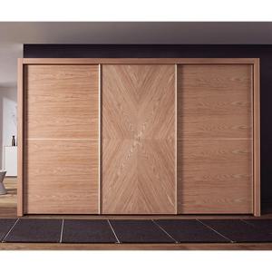 베니스무늬목 붙박이 고급슬라이딩 장롱세트1(300cm)