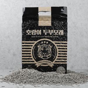 호랑이 두부모래 참숯 7L 6개입 고양이모래