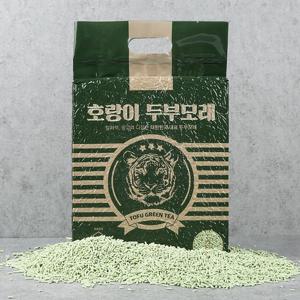 호랑이 두부모래 녹차 7L 6개입 고양이모래