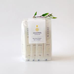 국산 천연 꿀스틱 노패키지 3종 40포 12g/20g (아카시아꿀, 야생화꿀, 밤꿀)