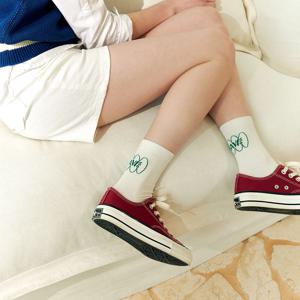 Signature Logo 항균 양말 Basic set (2ps)